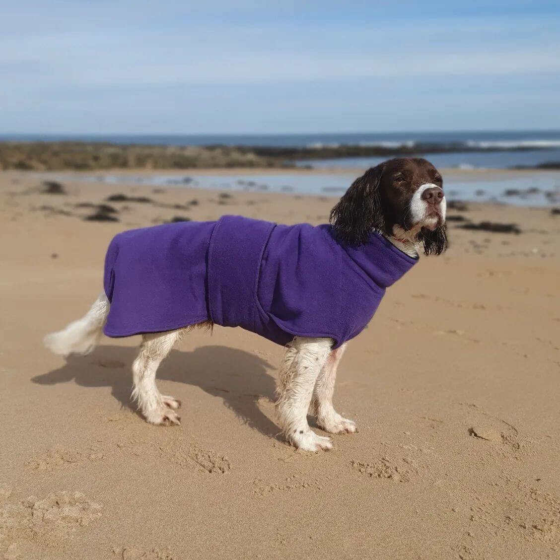 Full coverage dog coat – Ness Coat from Freckles Designs