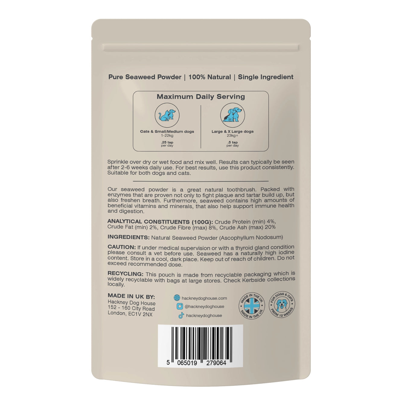 Green Lipped Mussel Powder | 80 Servings