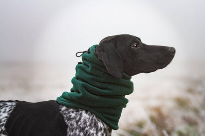 Polar Fleece Snood – UK-made, cosy, ear protection for dogs