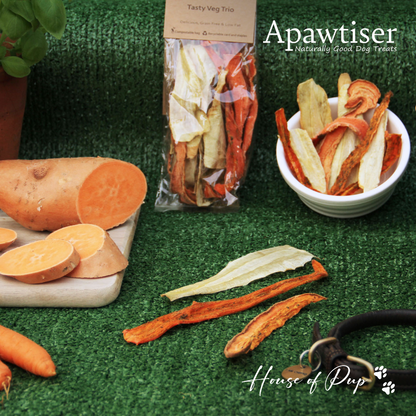 Apawtiser Tasty Veg Trio Treats 60g