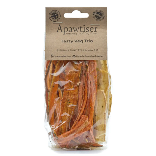 Apawtiser Tasty Veg Trio Treats 60g